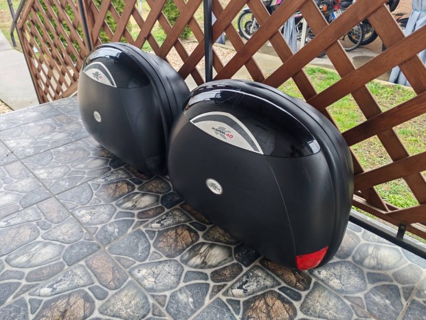 Kappa Monokey motoros tra doboz, oldaldoboz, topcase