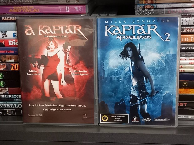 Kaptr 1- 2 DVD filmek 