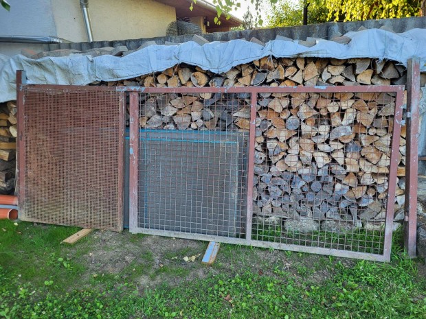 Kapu kerítés kennel oszloppal eladó