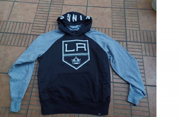 Kapucnis Los Angeles kings hoki pulver M L