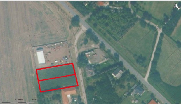 Kar�csondon 3040 nm-es, belter�leti, �p�t�si telek elad�!