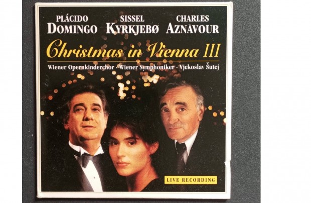 Karcsony Bcsben 1995 Placido Domingo , Sissel , Charles Aznavour C