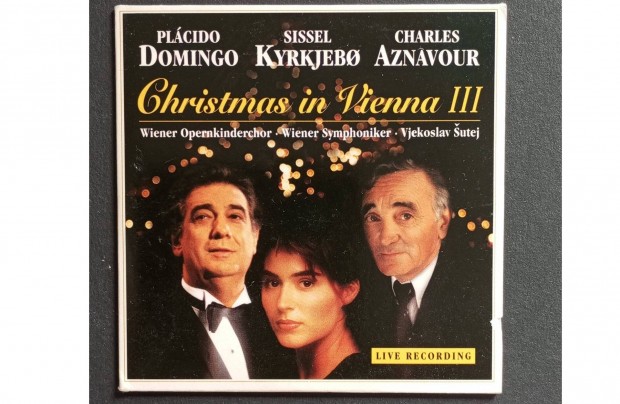 Karcsony Bcsben 1995 Placido Domingo , Sissel , Charles Aznavour C