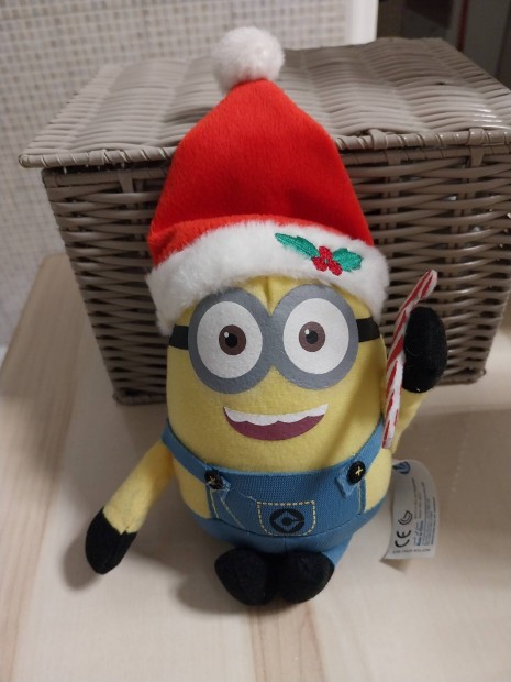 Karcsonyi Minions plss 23 cm