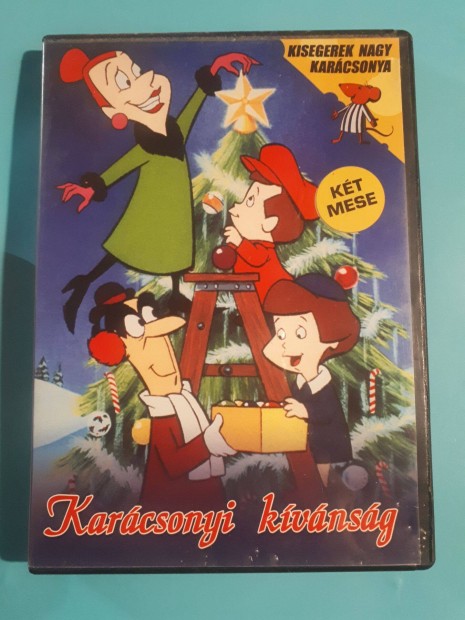 Karcsonyi kvnsg/Kisegerek nagy karcsonya DVD (posta 510 Ft)