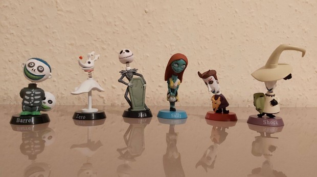 Karcsonyi lidrcnyoms figura szett j tortadsz Nightmare Before