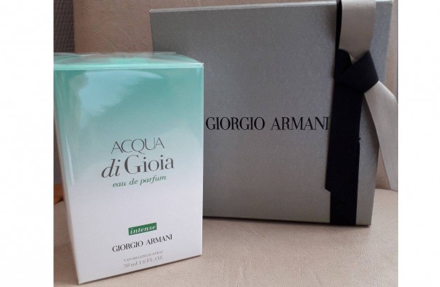 Karcsonyra Giorgio Armani Acqua Di Gioia parfm dszdobozban!