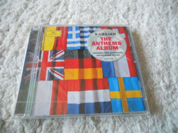 Karajan : The anthems album CD ( Új, Fóliás) Deutsche grammophon
