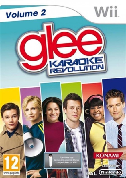 Karaoke Revolution Glee Vol.2 + Mic Nintendo Wii jtk