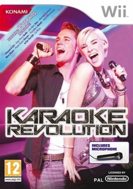 Karaoke Revolution + Mic Wii jtk