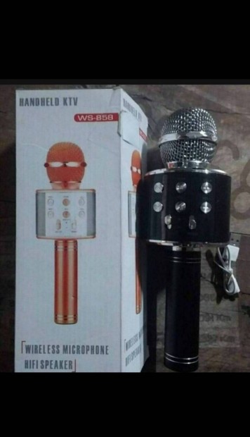 Karaoke mikrofon Bluetooth -os