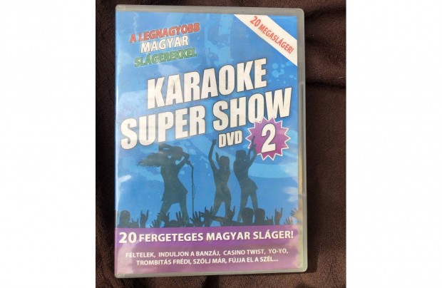 Karaoke super show 2. Dvd 5500 Ft :Lenti
