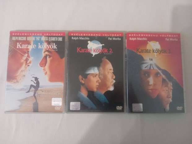 Karate kölyök 1-3 DVD