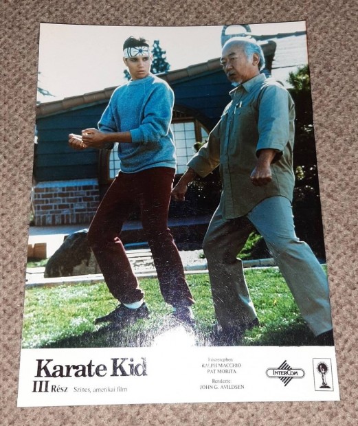 Karate kölyök 3. - mozis vitrinkép