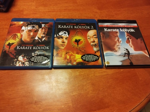 Karate klyk Bluray pakk