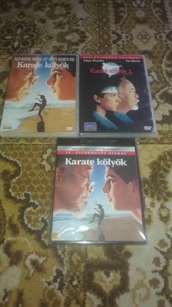 Karate klyk dvd bluray