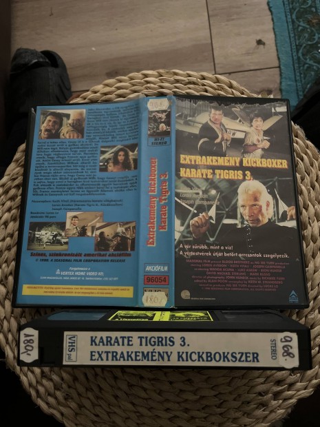 Karate tigris 3 vhs