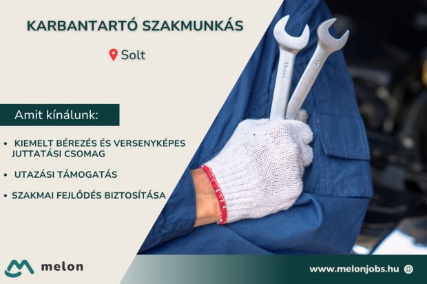 Karbantartó szakmunkás