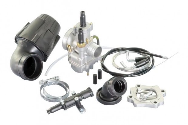 Karbur�tor / Be�ml� K�szlet Polini CP 21 Minarelli v�zszintes