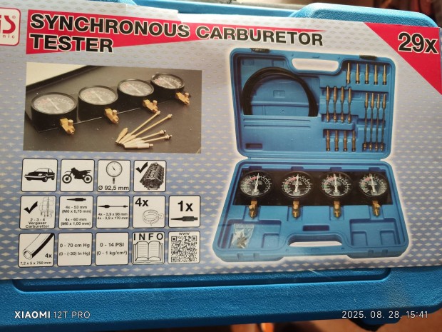 Karburtor teszter.