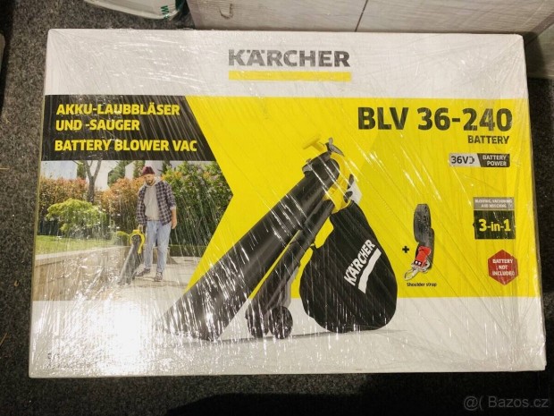 Karcher Akkumultoros lombszv lombfv bontatlan