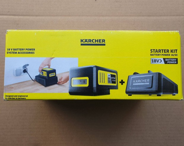 Karcher Battery Power 18/50 akkumultor kezdszett j