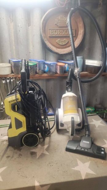 Karcher porszv + sterimob + rengeteg mszaki cikk csak egyben elad