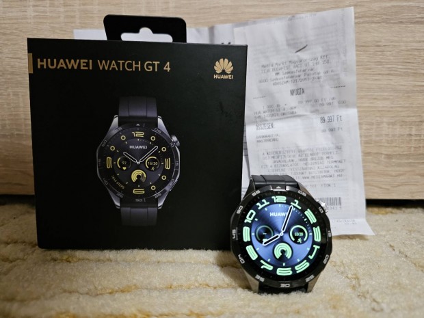 Karcmentes Huawei Watch gt 4 Media markt garancival 