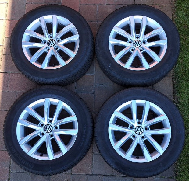 Karcmentes gyri VW Passat B8 Sepang alufelni 215/60R16 Conti tligumi