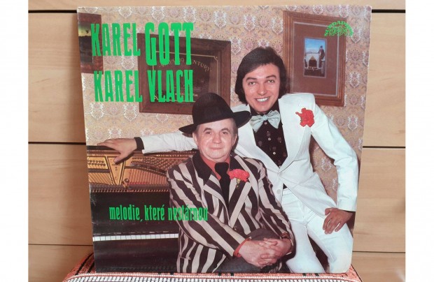 Karel Got & Karel V. - Melodie, kter. hanglemez bakelit lemez Vinyl