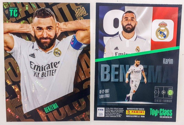 Karim Benzema Real Madrid Holo Giants focis krtya Top Class 2023