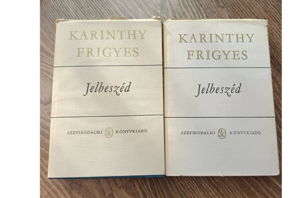 Karinthy Frigyes : Jelbeszd I-II