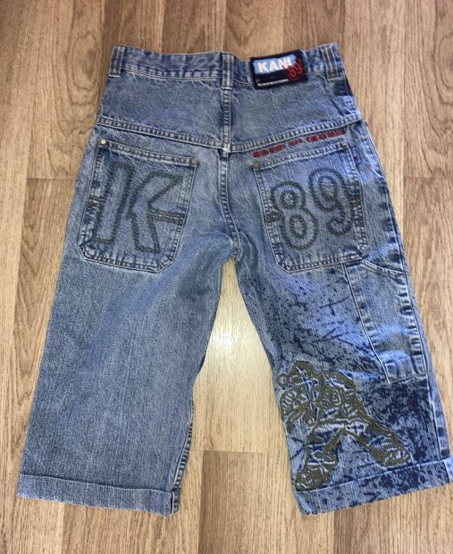 Karl Kani Jeans (2pac) 30-as graffitis 3/4-es hip hop farmer 