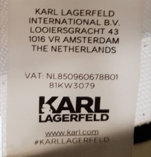 Karl Lageefeld eredeti ni tska