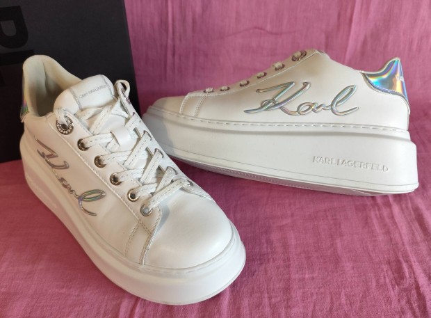 Karl Lagerfeld 38-as (Újszerű, hibátlan,bőr, sneaker)