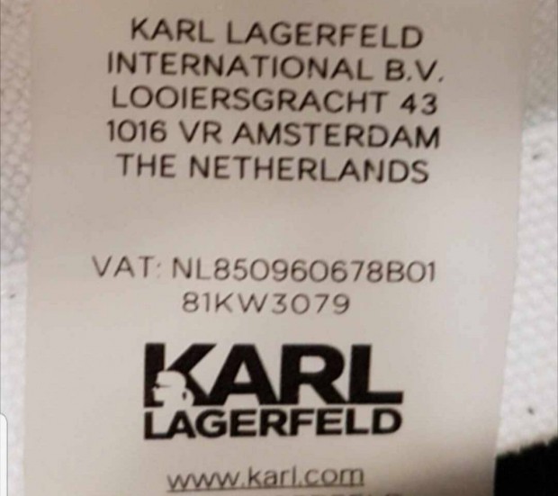 Karl Lagerfeld ni tska