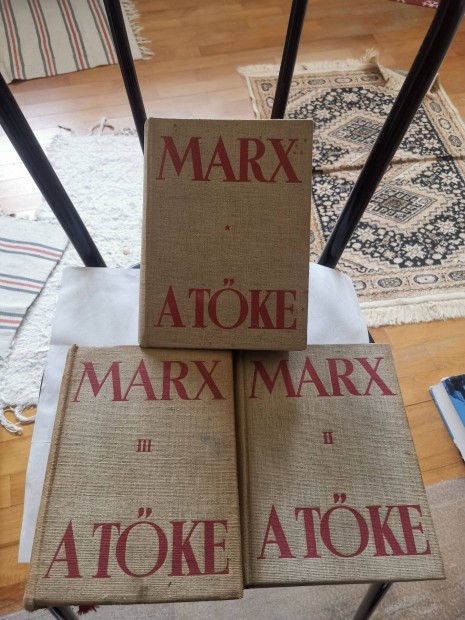 Karl / Kroly Marx - A tke I-III. - a politikai gazdasgtan brlata