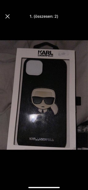 Karl lagerfeld Iphone 14 plusz tok 