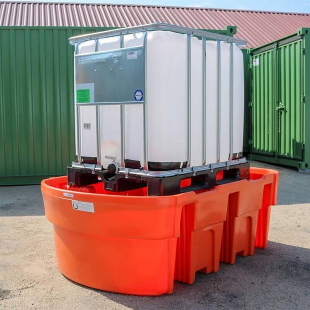 Krment tlca IBC tartly al, 1050 liter