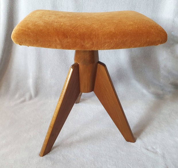 Krpitozott fa orss thonet zongoraszk