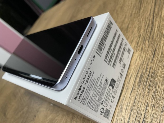 Krtyafggetlen Xiaomi Redmi Note 13 Pro+ 5G 12GB RAM 512GB ROM