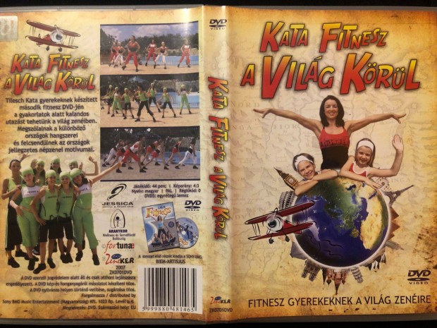Kata Fitnesz a vilg krl Fitnesz gyerekeknek (ritkasg) DVD