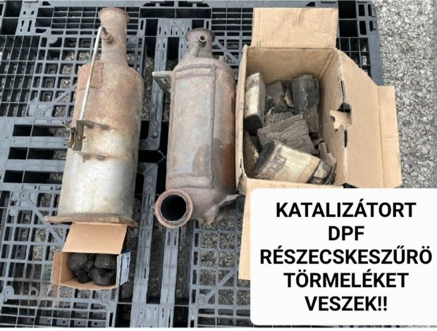 Kataliztort dpf-et s rszecskeszr trmelket vsrolok 