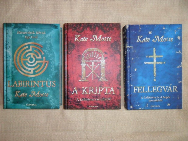 Kate Mosse: Labirintus + A kripta + Fellegvr (Languedoc - trilgia)