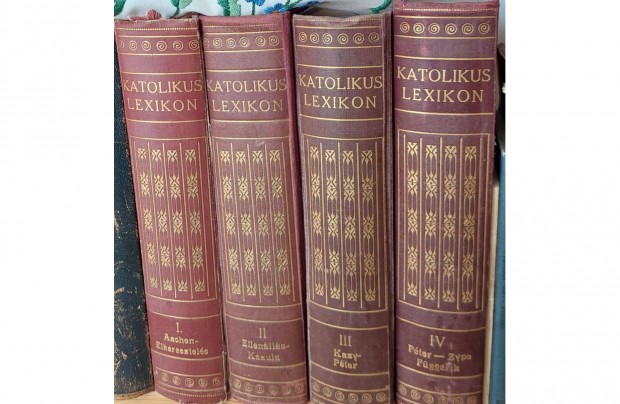 Katolikus lexikon (4 kötet)