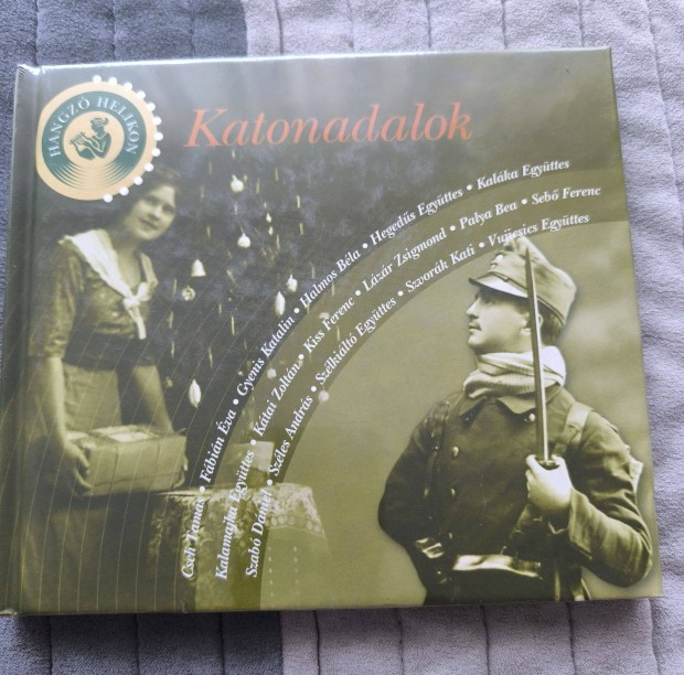 Katonadalok CD, bontatlan csomagolsban elad!