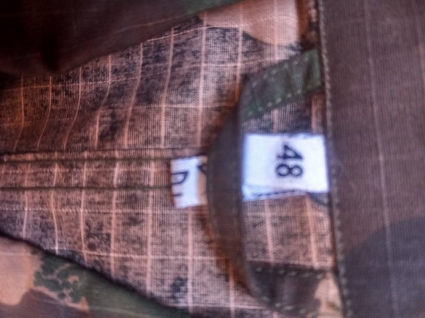 Katonai erdei nyári zubbony 48 vadiúj