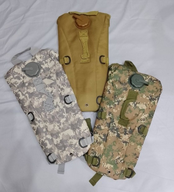 Katonai víztartályos camelbak kerékpár horgász vadász túra hátizsák