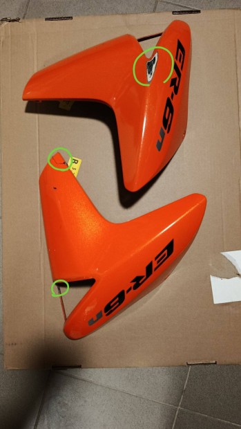 Kawasaki ER-6N 2007 s�r�lt oldalidomok