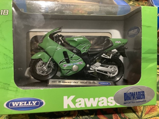 Kawasaki NINJA Zx-12R Welly Model  Original 